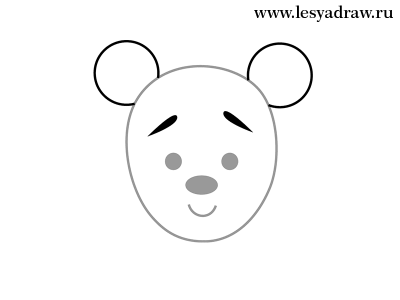 Как нарисовать медведя для детей Как нарисовать медведя для детей