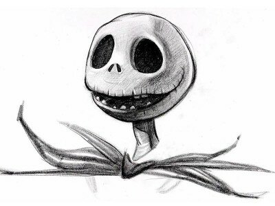 Как нарисовать череп на Хэллоуин