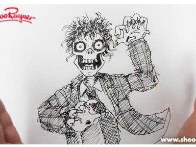 Учимся рисовать зомби