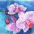 Как нарисовать орхидеи цветными карандшами