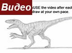 Как нарисовать велоцираптора — хищного динозавра