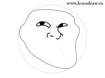Как рисовать  trollface