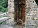 Крест в Армянском монастыре в Старом Крыму