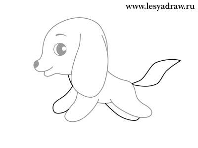 Как нарисовать собаку для детей