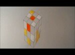 Учимся рисовать кубик рубик 3д