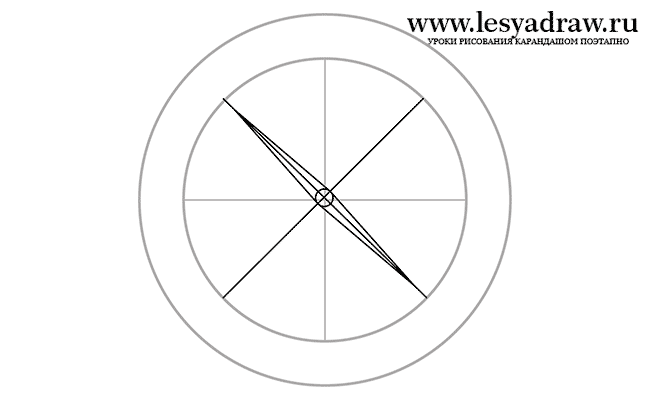 Как нарисовать стрелку компаса