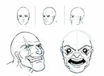 Как нарисовать комиксы: рисуем голову под разными углами