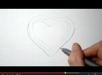 Рисуем сердце с оптической иллюзией