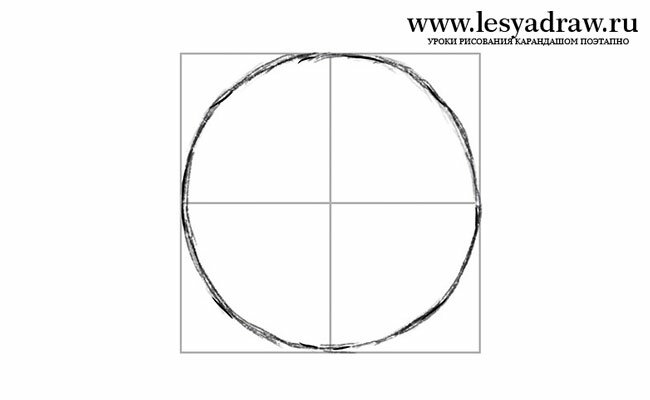 Wie man einen geraden Kreis ohne Kreis zeichnet