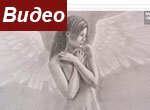 Как нарисовать ангела видео