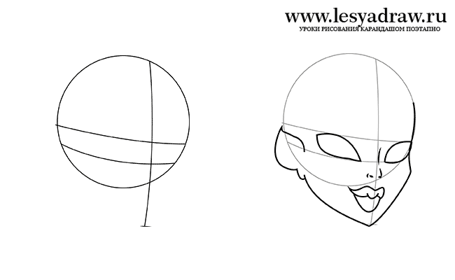 Как нарисовать Венеру из Монстр Хай