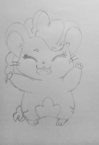 Рисуем Пинки в виде мышки