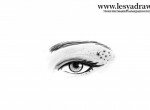 Как нарисовать красиво глаз для начинающих