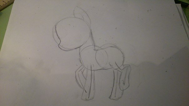 Как рисовать пони Марбл Пай (Младшую сестру Пинки Пай)