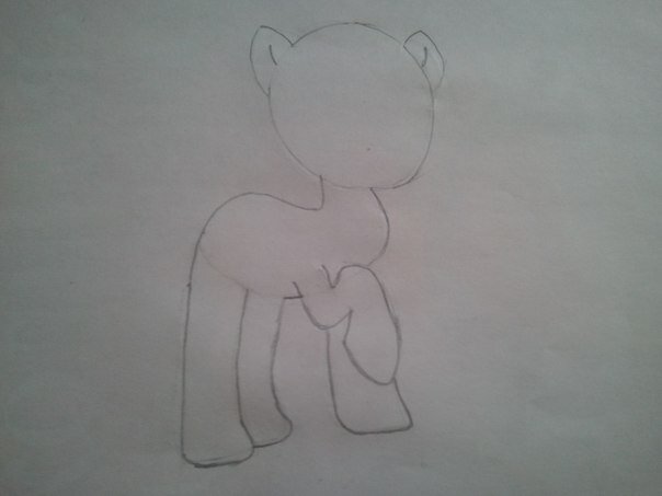 Как нарисовать пони Колоратуру(Рару )